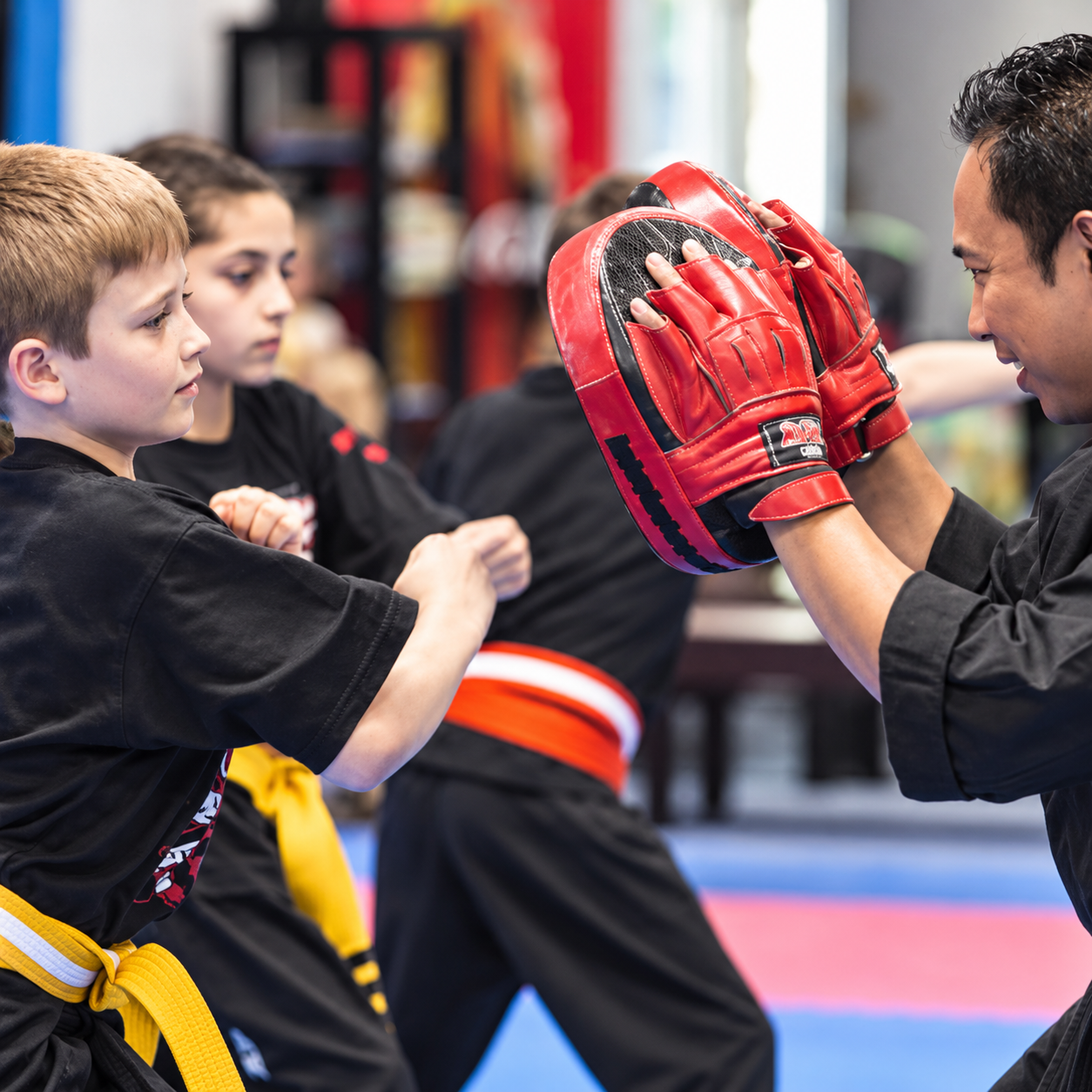 Children martial arts training Geelong