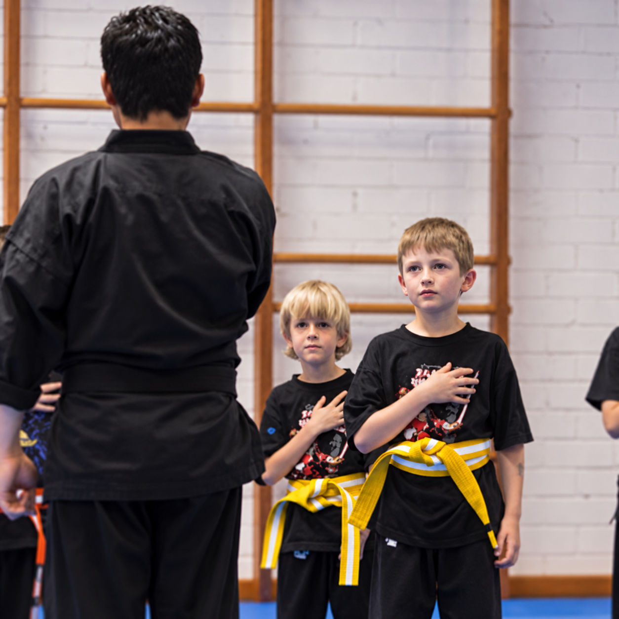 Kids self control martial arts